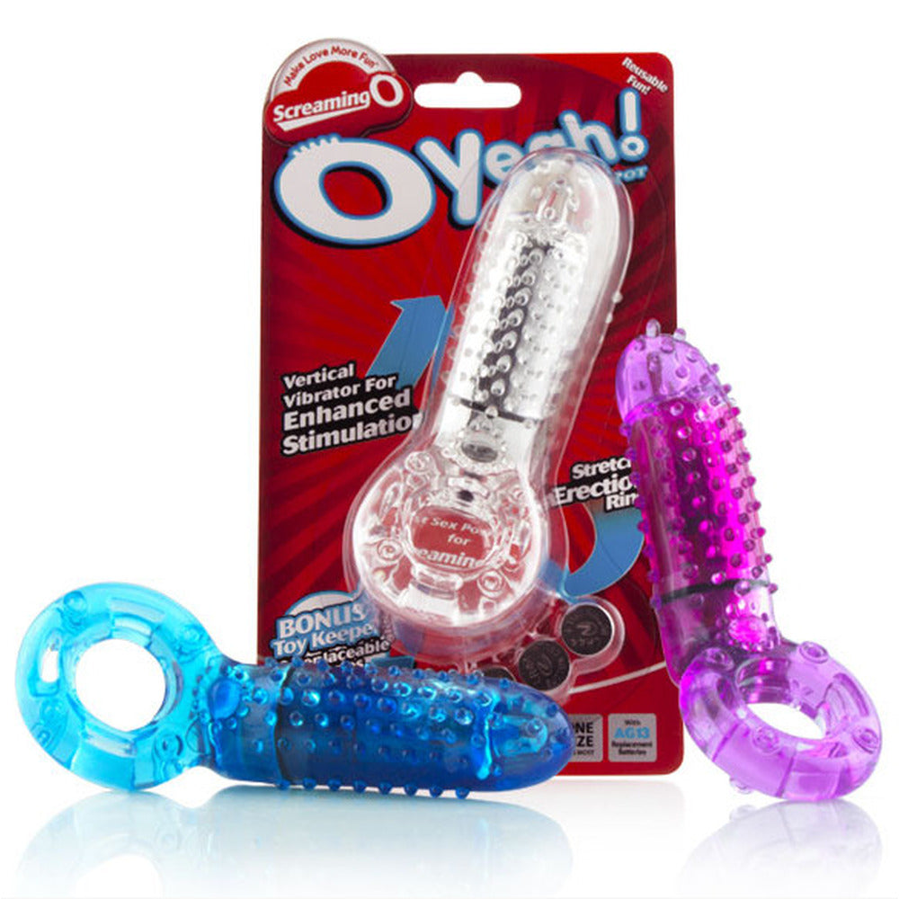 Screaming O Yeah Vibrating Cock Ring | Vibrating Cock Ring | Screaming O | Bodyjoys