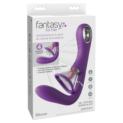 Fantasy For Her Ultimate Pleasure Pro Multi-Stimulator | Clitoral Suction Vibrator | Pipedream | Bodyjoys