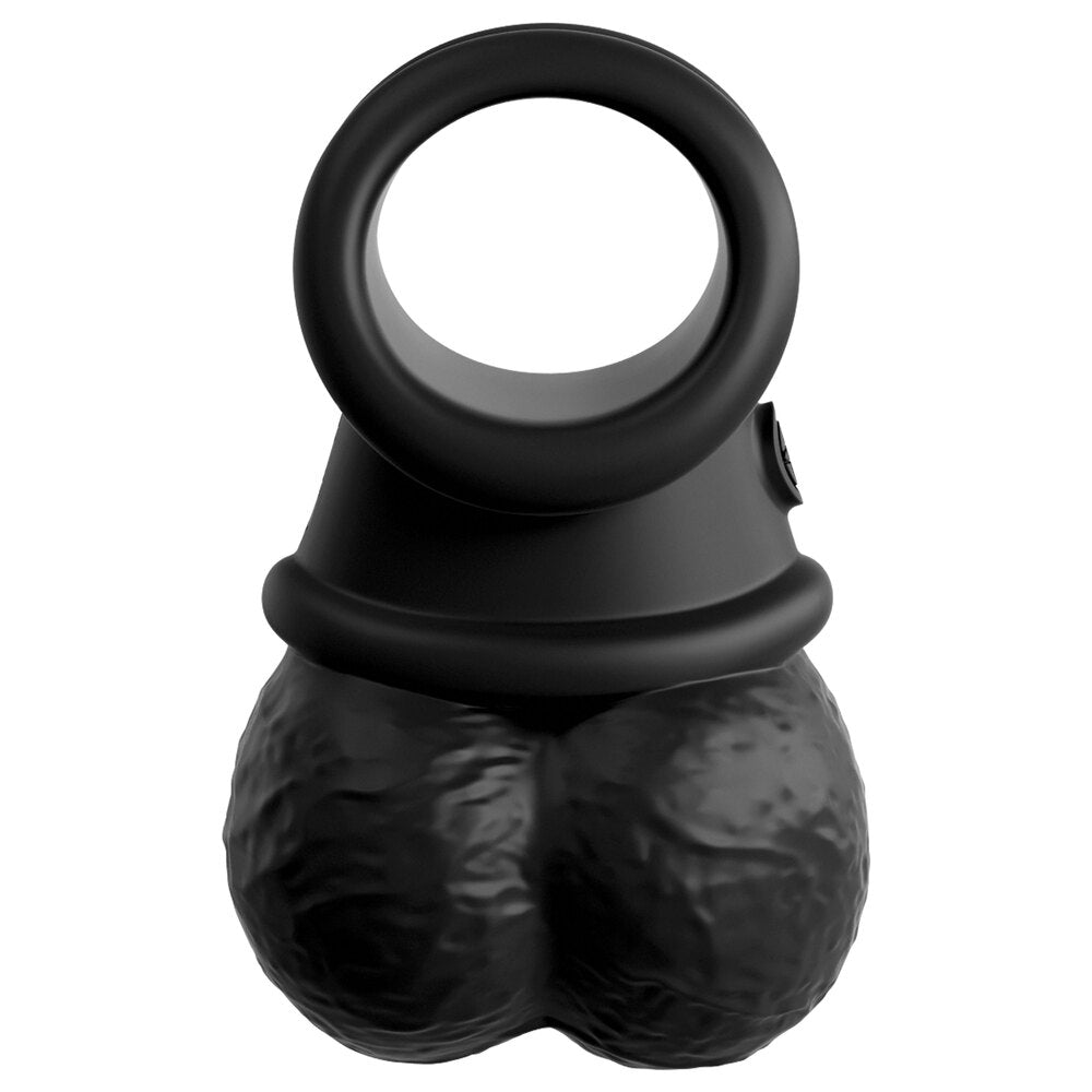 King Cock Elite The Crown Jewels Weighted Swinging Balls | Classic Cock Ring | Pipedream | Bodyjoys