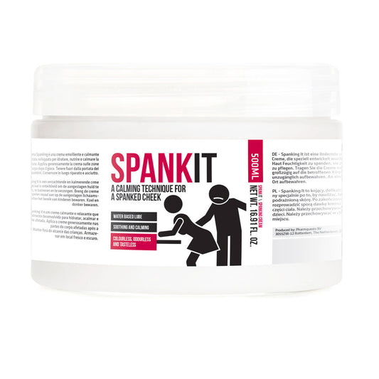 Spank It A Calming Technique For A Spanked Cheek Cream 500ml | Massage Oil | Shots Toys | Bodyjoys