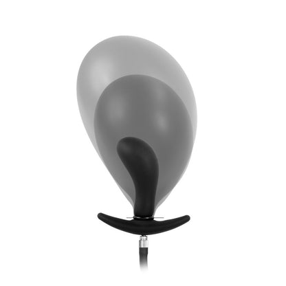 Rimba Bondage Play Curved Inflatable Anal Plug With Balloon | Inflatable Butt Plug | Rimba | Bodyjoys