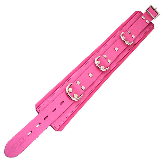 Rouge Garments Pink Padded Collar | Bondage Collars & Leads | Rouge | Bodyjoys