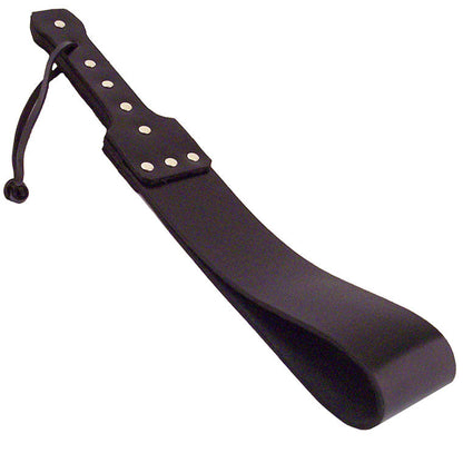 Rouge Garments Folded Paddle Black | Bondage Spanking Paddle | Rouge | Bodyjoys