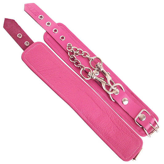 Rouge Garments Wrist Cuffs Pink | Wrist & Ankle Restraint | Rouge | Bodyjoys