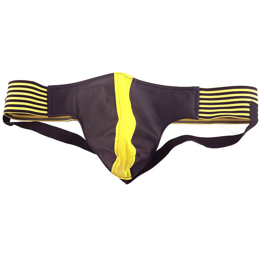 Rouge Garments Jock Black And Yellow | Sexy Male Underwear | Rouge | Bodyjoys