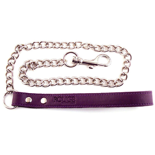 Rouge Garments Purple Lead | Bondage Collars & Leads | Rouge | Bodyjoys