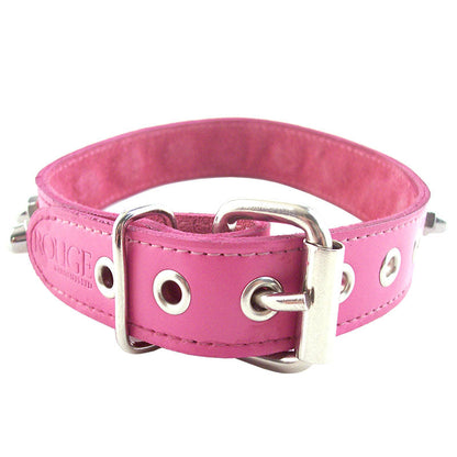 Rouge Garments Pink Nut Collar | Bondage Collars & Leads | Rouge | Bodyjoys