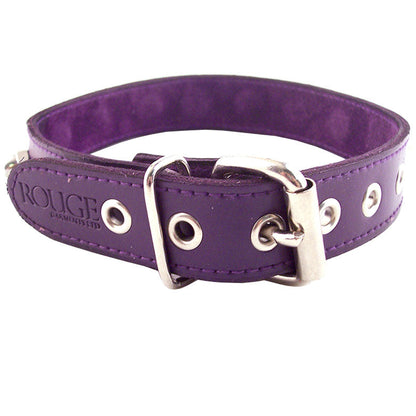 Rouge Garments Purple Nut Collar | Bondage Collars & Leads | Rouge | Bodyjoys