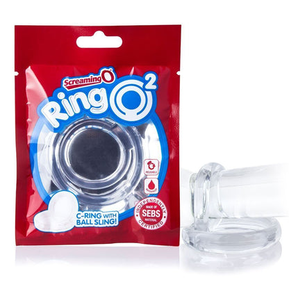 Screaming O Ring O 2 Cock Ring With Ball Sling | Double Cock Ring | Screaming O | Bodyjoys