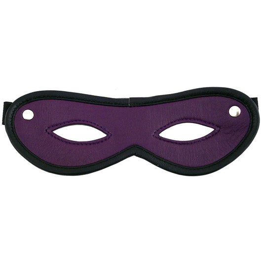 Rouge Garments Open Eye Mask Purple | Bondage Hoods & Masks | Rouge | Bodyjoys