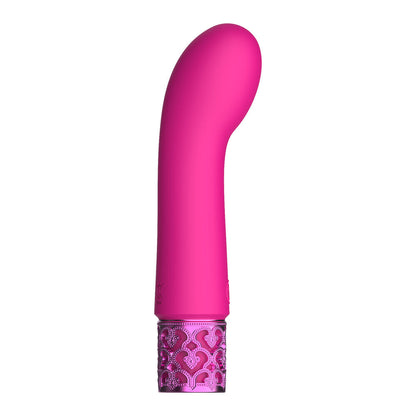 Royal Gems Bijou Rechargeable Silicone Bullet Pink | Bullet Vibrator | Shots Toys | Bodyjoys