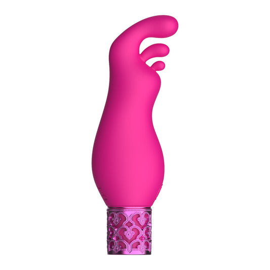Royal Gems Exquisite Rechargeable Silicone Bullet Pink | Bullet Vibrator | Shots Toys | Bodyjoys