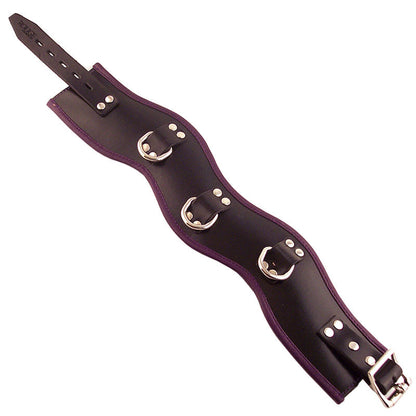 Rouge Garments Black And Purple Padded Posture Collar | Bondage Collars & Leads | Rouge | Bodyjoys