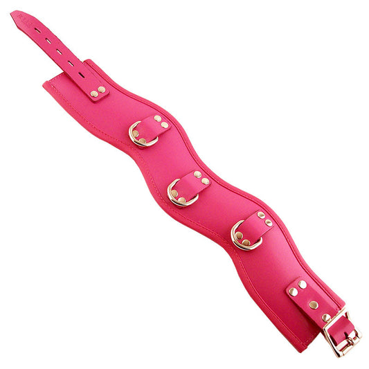 Rouge Garments Pink Padded Posture Collar | Bondage Collars & Leads | Rouge | Bodyjoys