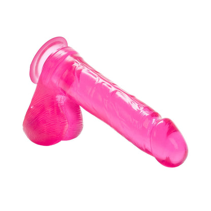 Jelly Royale 6 Inch Dong Pink | Realistic Dildo | CalExotics | Bodyjoys