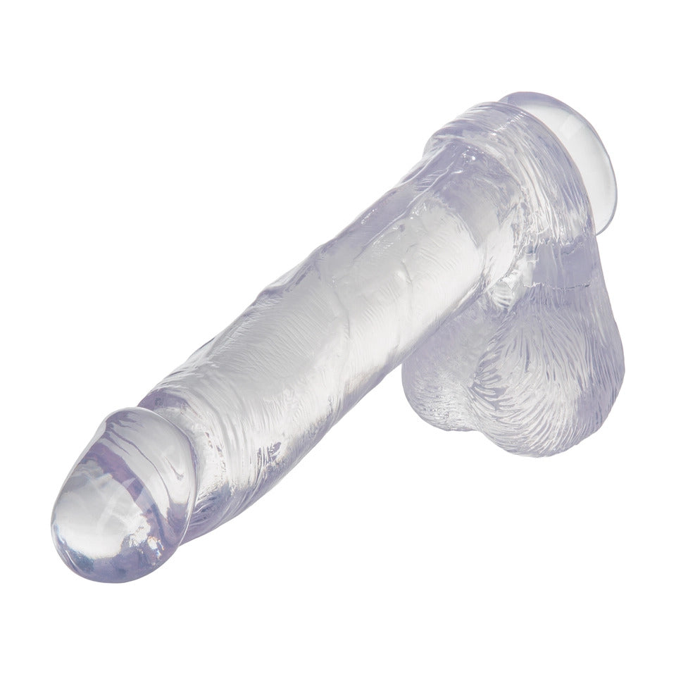 Jelly Royale 7.25 Inch Dong Clear | Realistic Dildo | CalExotics | Bodyjoys