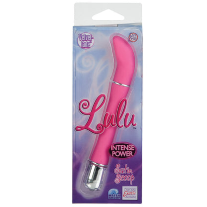 Lulu Satin Scoop Mini Vibrator | Bullet Vibrator | CalExotics | Bodyjoys