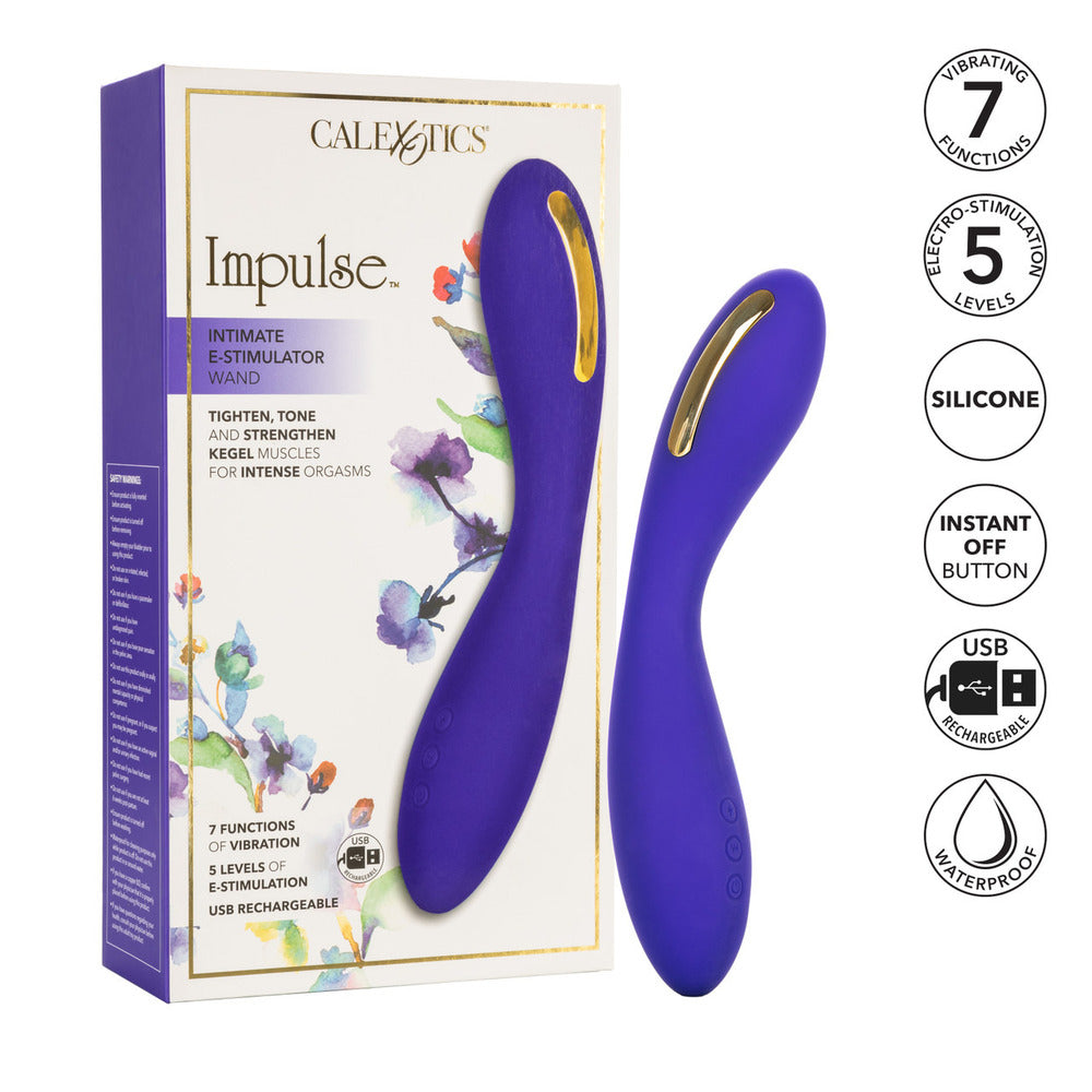 Impulse Intimate E-Stim Wand Massager | Massage Wand Vibrator | CalExotics | Bodyjoys