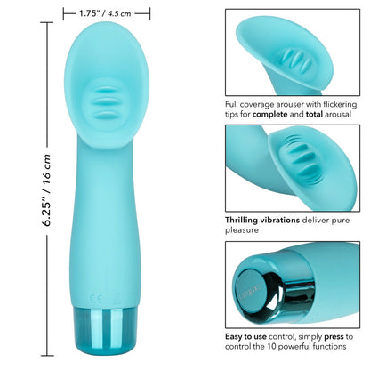 Eden Climaxer Silicone Clitoral Vibe Waterproof 6.25 Inch | Clitoral Vibrator | CalExotics | Bodyjoys