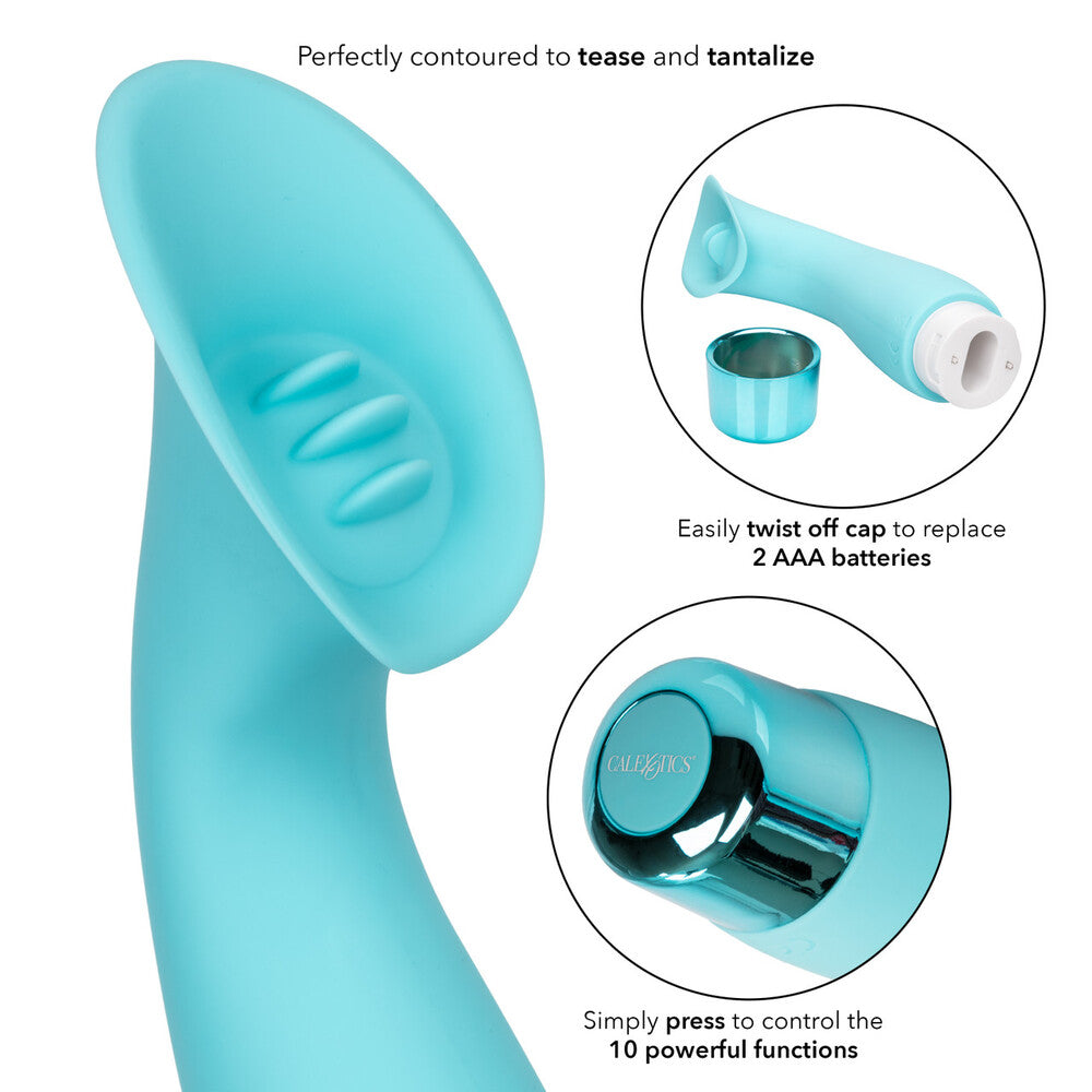 Eden Climaxer Silicone Clitoral Vibe Waterproof 6.25 Inch | Clitoral Vibrator | CalExotics | Bodyjoys