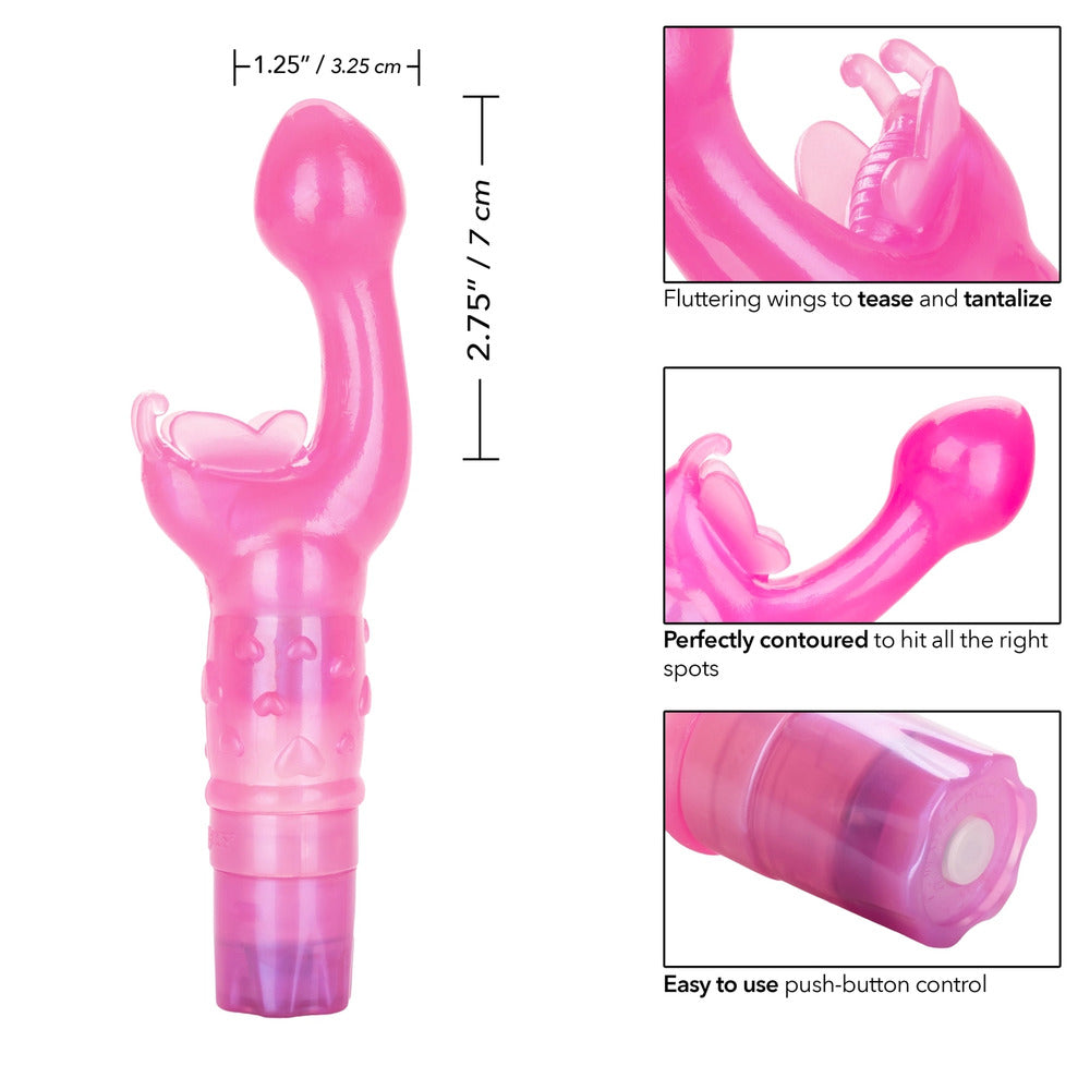 Butterfly Kiss G-Spot Vibrator | G-Spot Vibrator | CalExotics | Bodyjoys