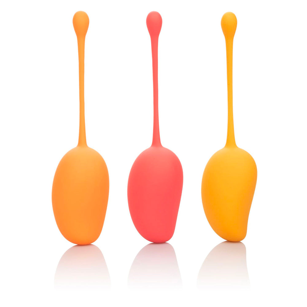 Kegel Training Set Mango | Kegel Exercisers | CalExotics | Bodyjoys