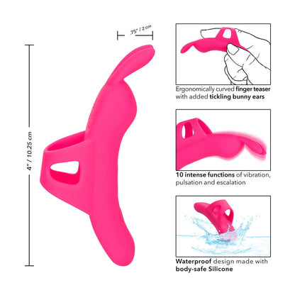 Neon Vibes The Flirty Vibe Finger Teaser | Finger Vibrator | CalExotics | Bodyjoys