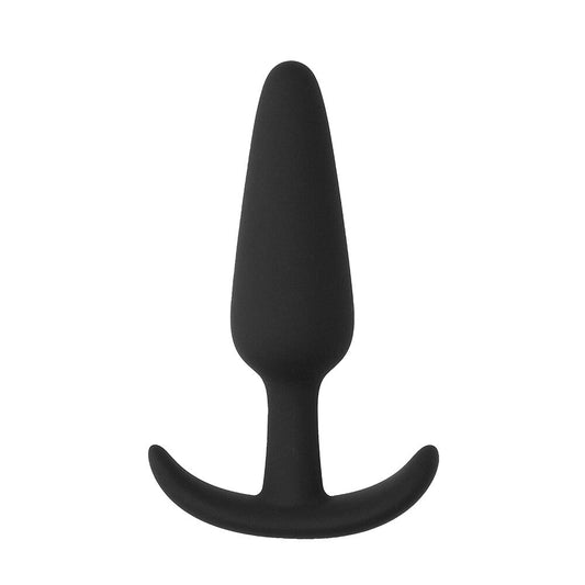 Beginners Size Slim Butt Plug Black | Classic Butt Plug | Shots Toys | Bodyjoys