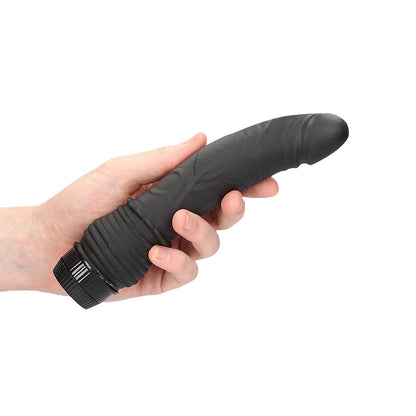 G-Spot 7.5 Inch Vibrator Black | Dildo Vibrator | Shots Toys | Bodyjoys