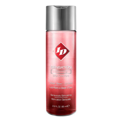 ID Sensation Warming Water-Based Lubricant 65ml | Tingling & Warming Lube | ID Lubricants | Bodyjoys