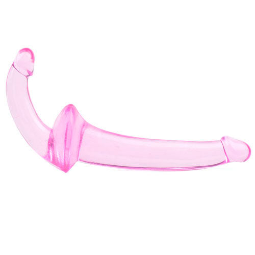 Double Fun Strapless Strap-On Dildo Pink | Strapless Strap-On | Various brands | Bodyjoys