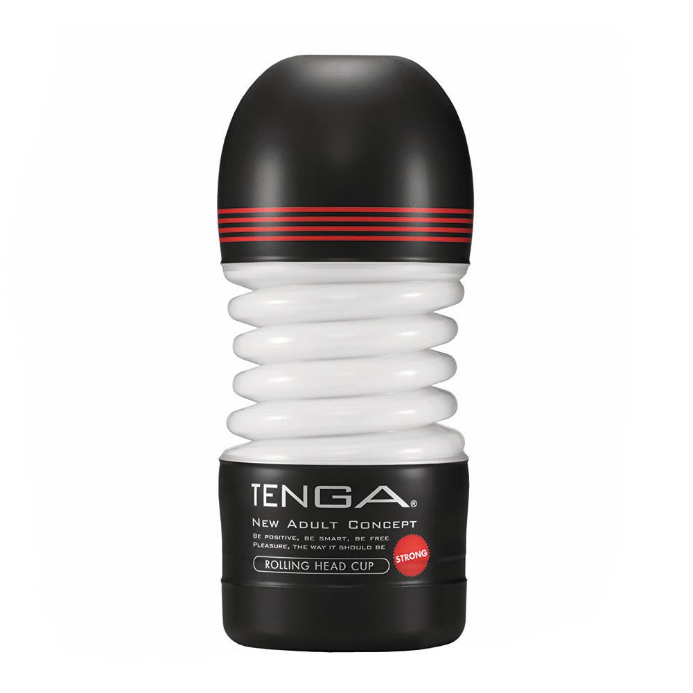 Tenga Rolling Head Cup Masturbator Strong | Male Masturbator | Tenga | Bodyjoys