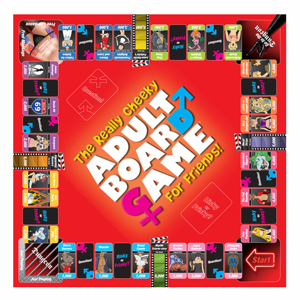 The Really Cheeky Adult Board Game For Friends | Erotic Game | Various brands | Bodyjoys
