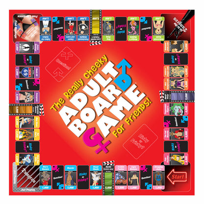 The Really Cheeky Adult Board Game For Friends | Erotic Game | Various brands | Bodyjoys