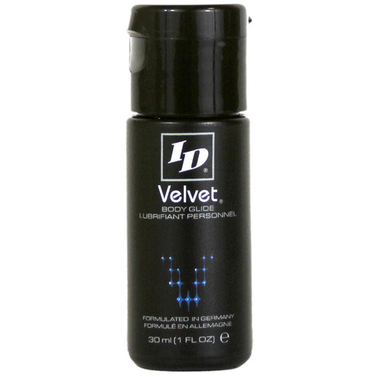 ID Velvet Body Glide Silicone Lubricant 30ml | Silicone-Based Lube | ID Lubricants | Bodyjoys