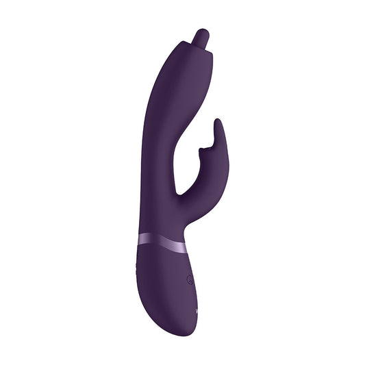 Vive Nilo Pinpoint Rotating G-Spot Rabbit Purple | Rabbit Vibrator | Shots Toys | Bodyjoys