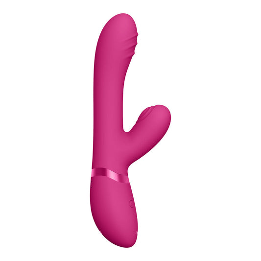Vive Tani Finger Motion With Pulse Wave Vibrator Pink | Rabbit Vibrator | Shots Toys | Bodyjoys