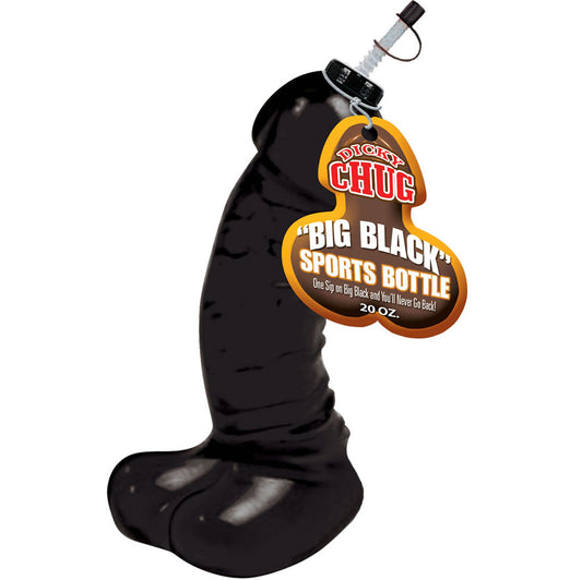 Dicky Chug Big Black Sports Bottle 20oz | Gifts & Gift Sets | Hott Products | Bodyjoys
