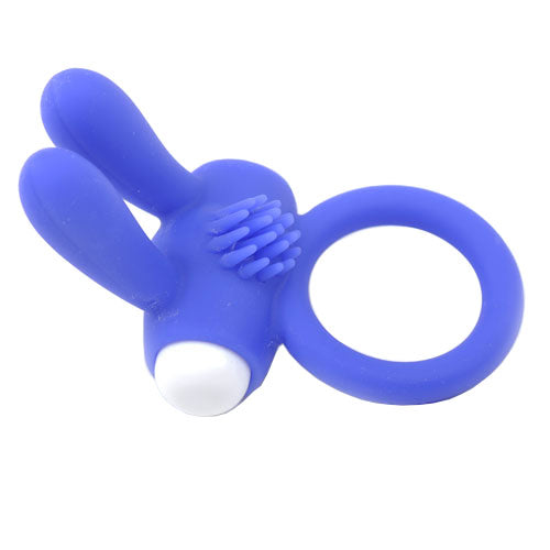 Cock Ring With Rabbit Ears Blue | Vibrating Cock Ring | Various brands | Bodyjoys
