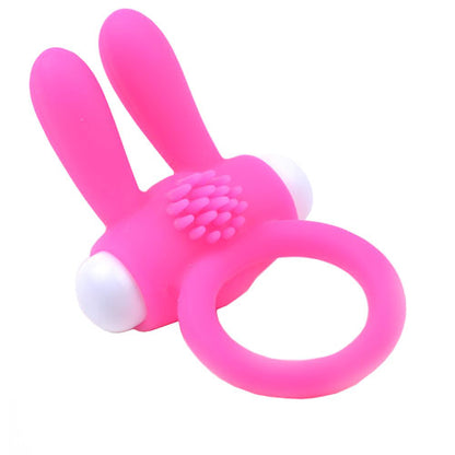 Cock Ring With Rabbit Ears Pink | Vibrating Cock Ring | Various brands | Bodyjoys
