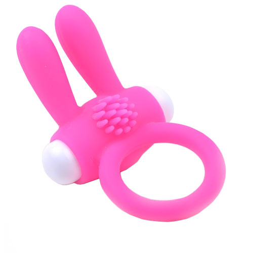 Cock Ring With Rabbit Ears Pink | Vibrating Cock Ring | Various brands | Bodyjoys