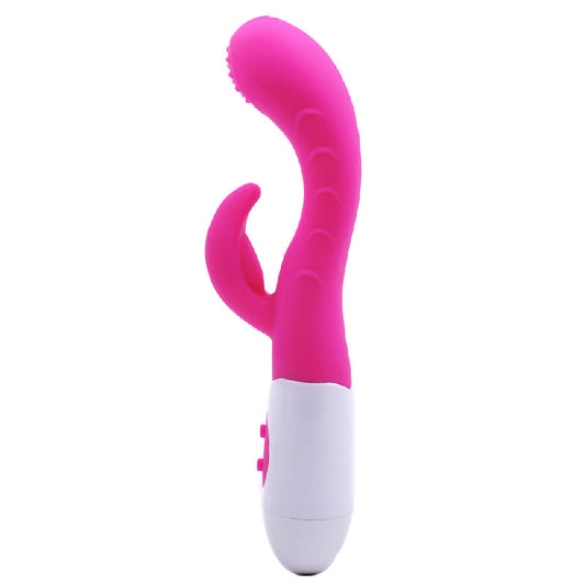 Silicone Dual Motors G-Spot Vibrator Pink | Rabbit Vibrator | Various brands | Bodyjoys
