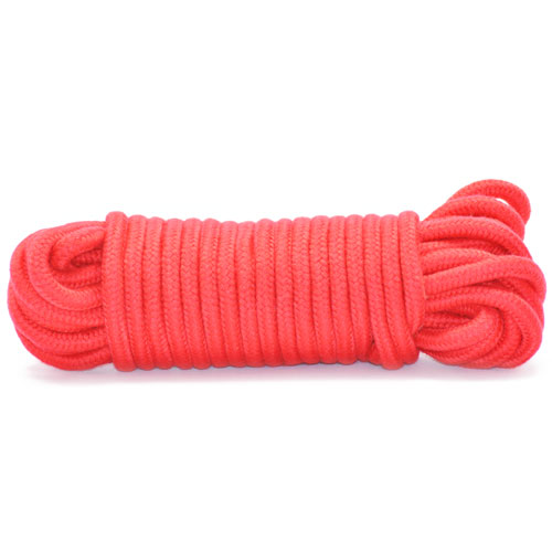 Cotton Bondage Rope Red 10m | Bondage Rope & Tape | Various brands | Bodyjoys