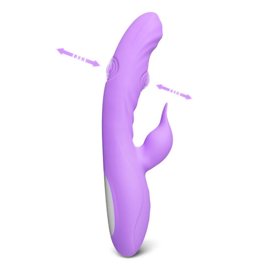 Double Tapping Rabbit Vibrator Purple | Rabbit Vibrator | Various brands | Bodyjoys