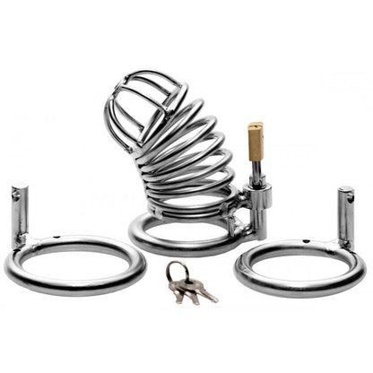Master Series Bastille Penile Confinement Cage | Chastity Cage | Master Series | Bodyjoys