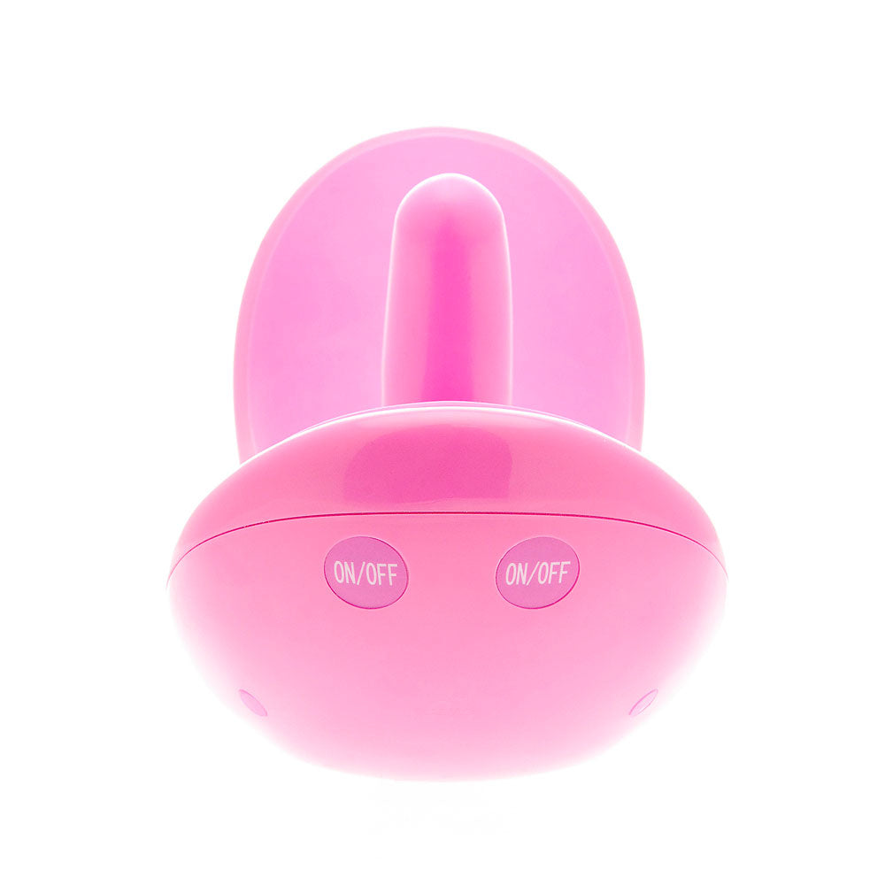 iRide Vibrating Dual Stimulator Pink | Vibrating Knickers | Doc Johnson | Bodyjoys