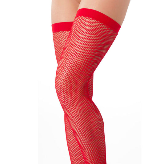 Sexy Red Fishnet Stockings | Sexy Stockings | Rimba | Bodyjoys