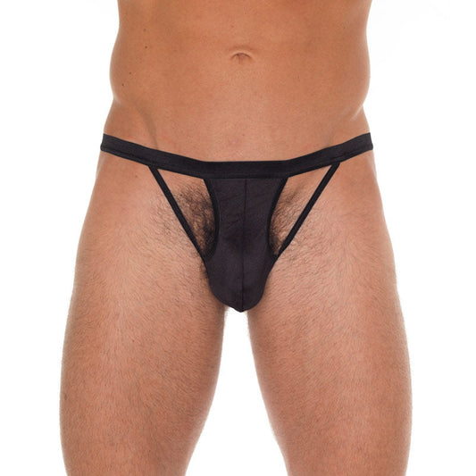Mens Cut Out G-String Black | Sexy Male Underwear | Rimba | Bodyjoys