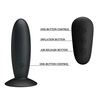 Mr Play Remote Control Vibrating Anal Plug | Vibrating Butt Plug | Pretty Love | Bodyjoys